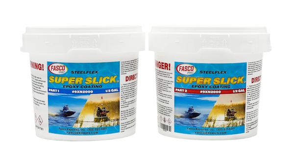 Super Slick 9XN2000 Epoxy Bottom Coating Gallon Kit (Case)